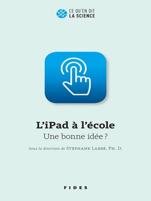 cover image of L'iPad à l'école
